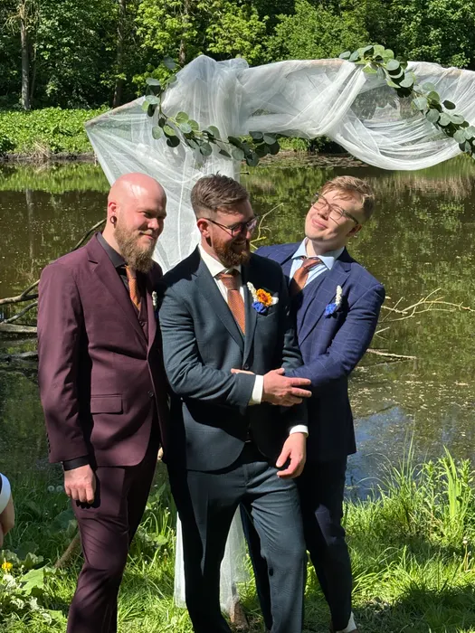A photograph from Joachim and Daniella's wedding